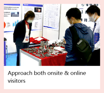 Approach both onsite & online visitors