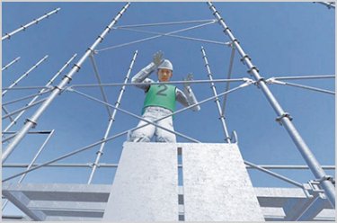 メタバース足場組立教育 ‐くさび足場組立・解体作業