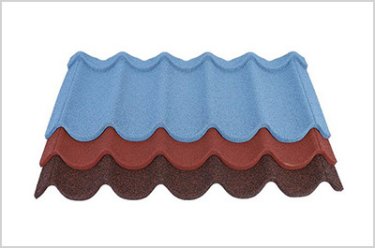 Fortified stone coated metal roof tile